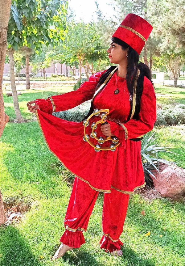 لباس حاجی فیروز با پارچه ویژه